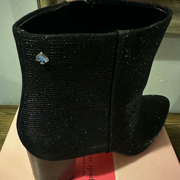 Kate Spade Black Sparkle Boot - Picture 7 of 7